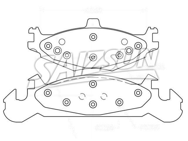 Brake Pad Set:D219-7133A