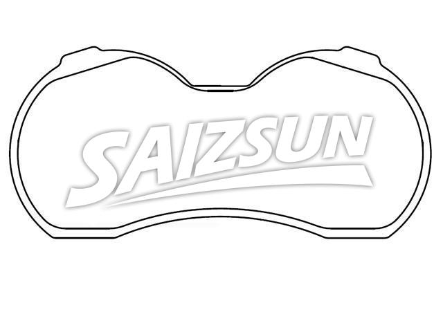 Brake Pad Set:D19-751