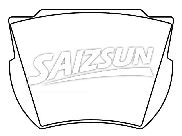 Brake Pad Set:D24-707