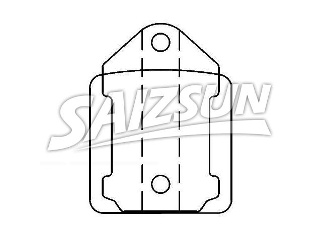 Brake Pad Set:D66-733