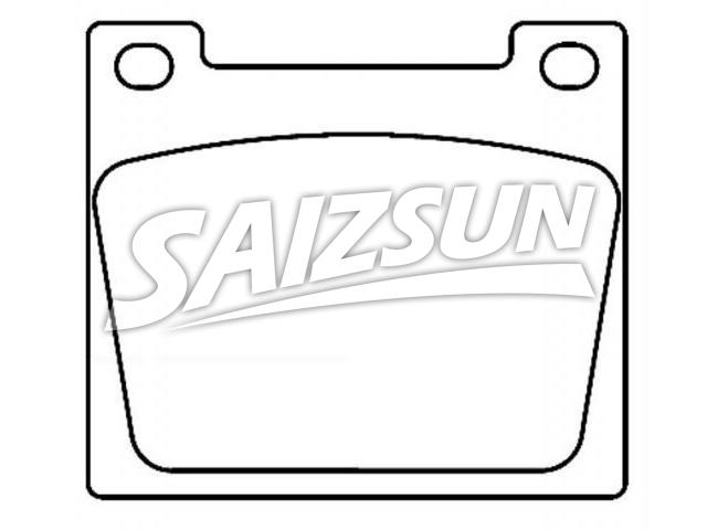 刹车片 Brake Pad Set:D62-723