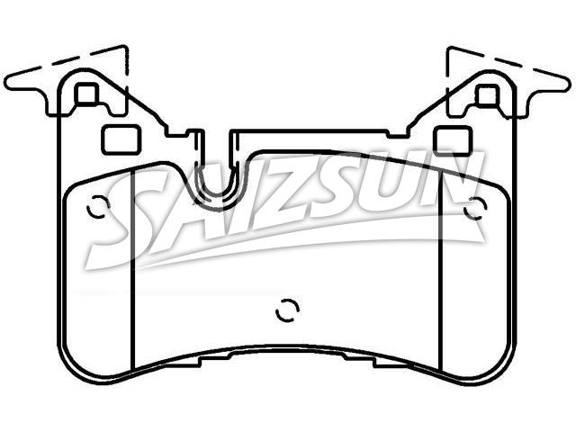 刹车片 Brake Pad Set:005 420 90 20