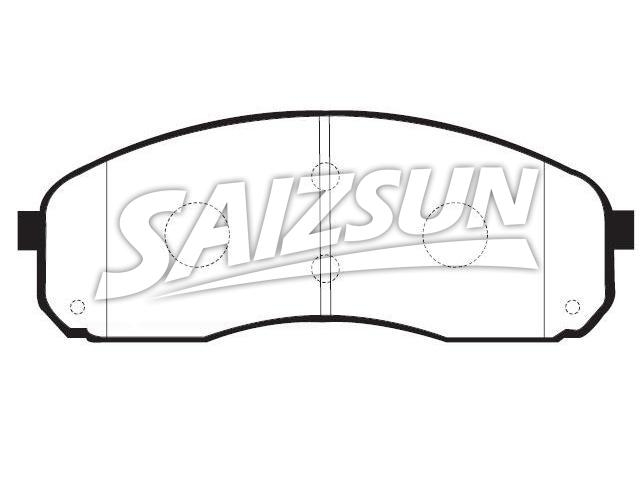 刹车片 Brake Pad Set:OK58B-33-23Z