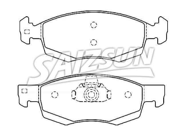 刹车片 Brake Pad Set:60 01 549 803