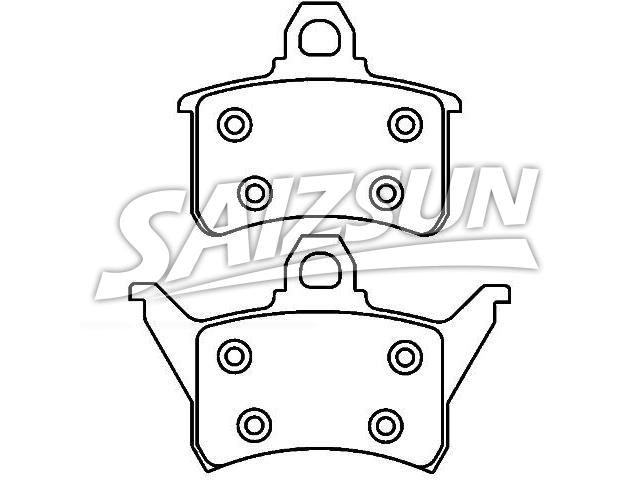 刹车片 Brake Pad Set:4383462