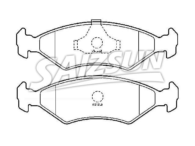 刹车片 Brake Pad Set:5018899