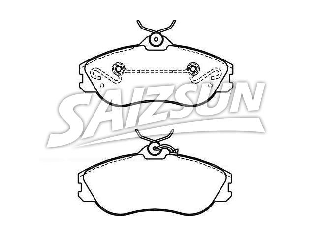 刹车片 Brake Pad Set:895 698 151
