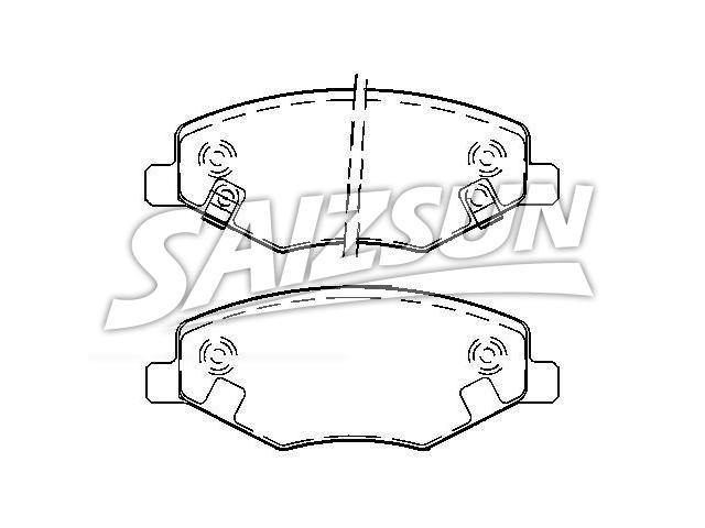 刹车片 Brake Pad Set:A11-6GN3501080