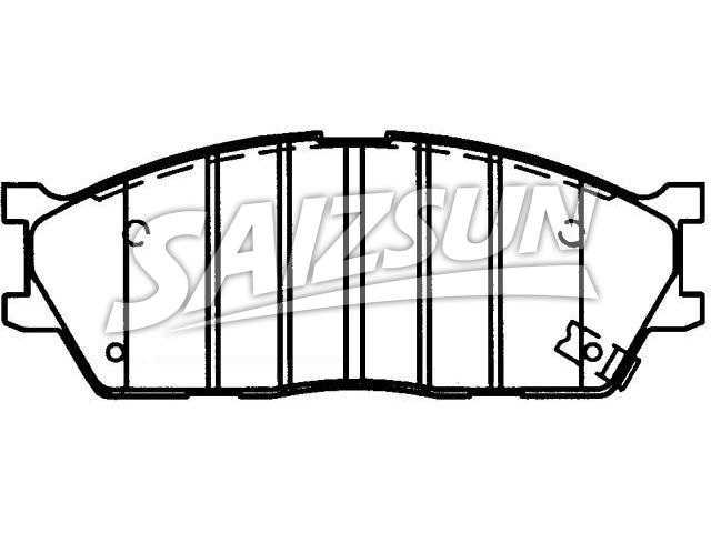 刹车片 Brake Pad Set:58115-FDA00