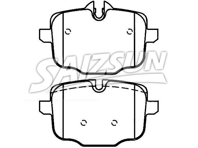 刹车片 Brake Pad Set:34 21 2 284 466
