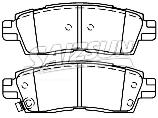Brake Pad Set:20882340