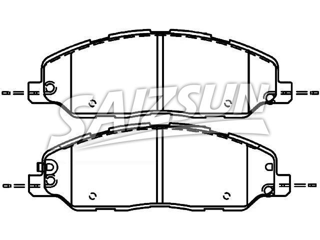 Brake Pad Set:BR3Z-2001-B
