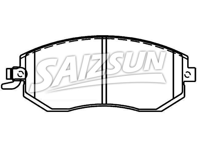 Brake Pad Set:26296-SC010