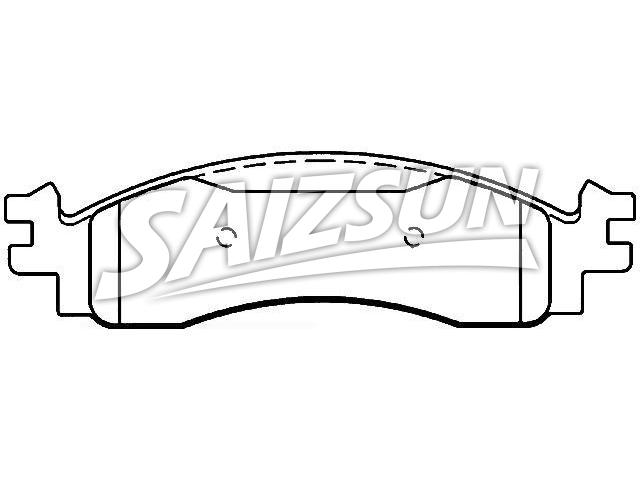 Brake Pad Set:AG1Z-2001-F