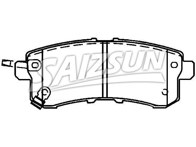 Brake Pad Set:D4060-1LB0A