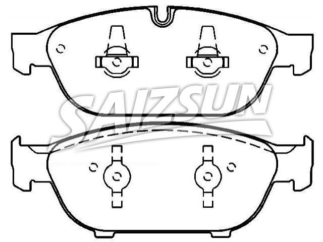Brake Pad Set:4H0 698 151 G