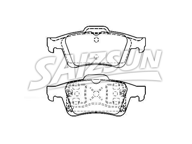 Brake Pad Set:BPYK-26-48ZA