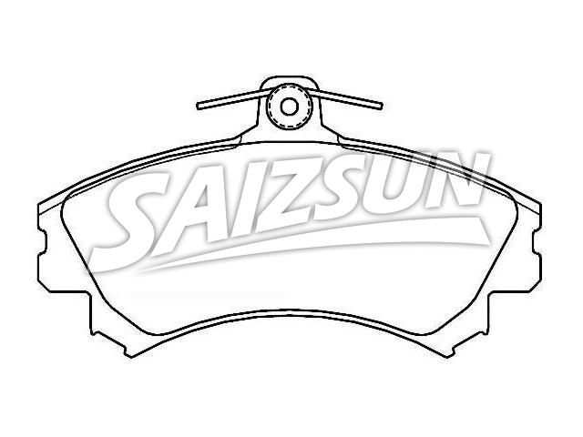 Brake Pad Set:MR977117