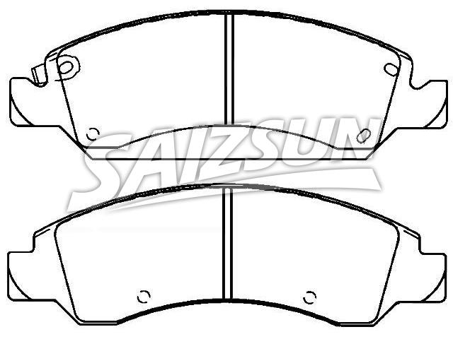 Brake Pad Set:25918342