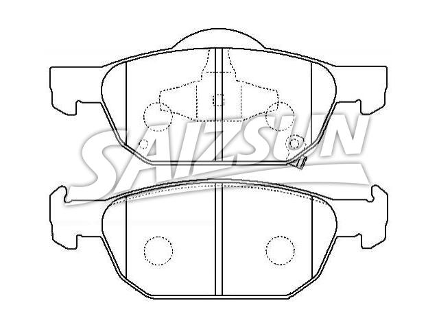 Brake Pad Set:45022-TL1-G01