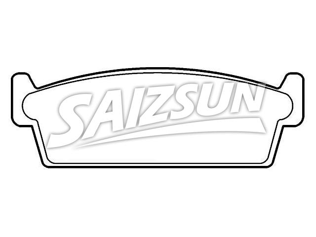 Brake Pad Set:44060-44F85
