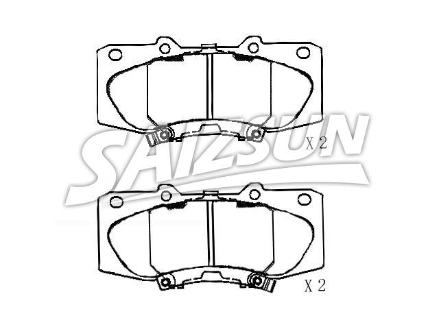Brake Pad Set:04465-0K260