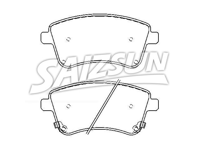 Brake Pad Set:58101-1PA00