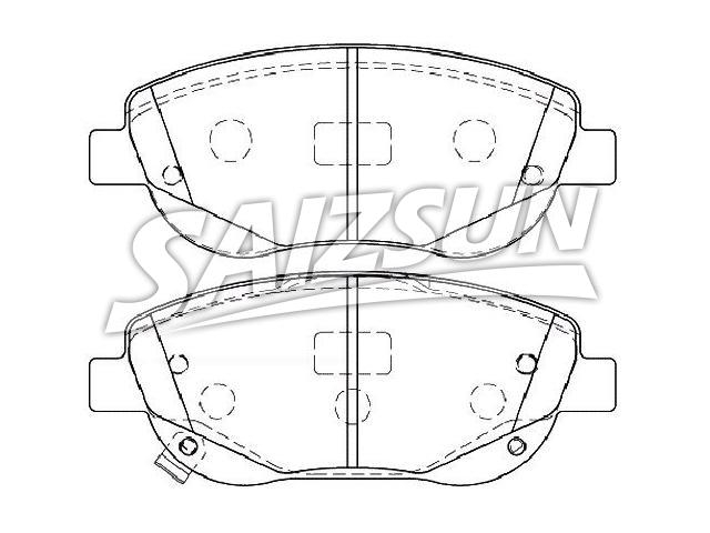 Brake Pad Set:04465-05260