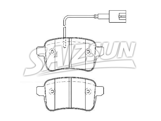 Brake Pad Set:77365357