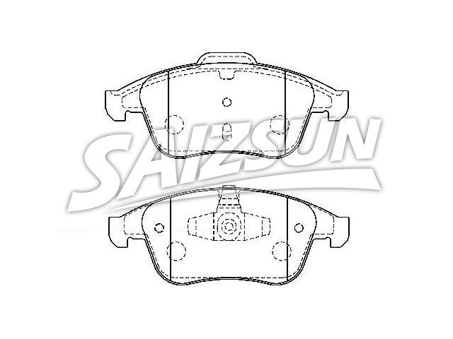 Brake Pad Set:41 06 000 11R