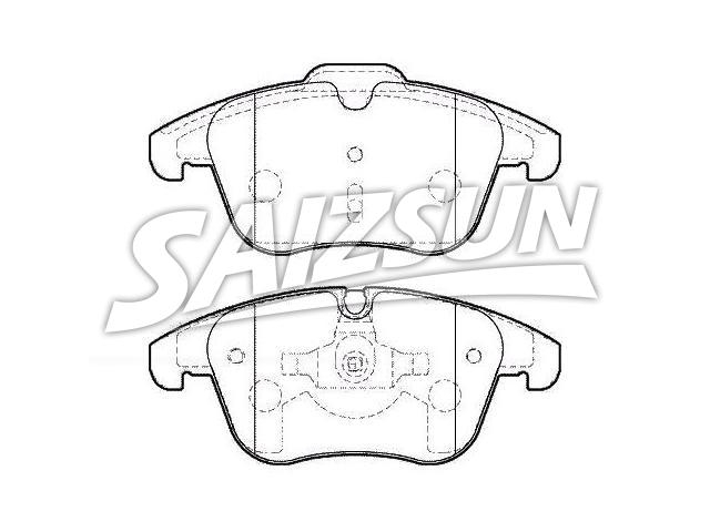 тормозная кладка Brake Pad Set:4254.24
