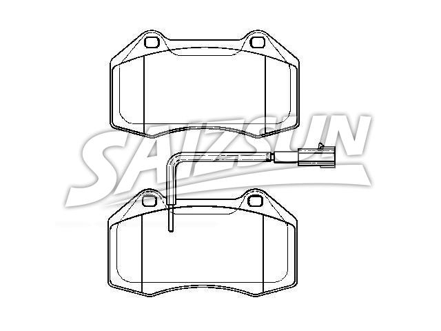 тормозная кладка Brake Pad Set:5741889