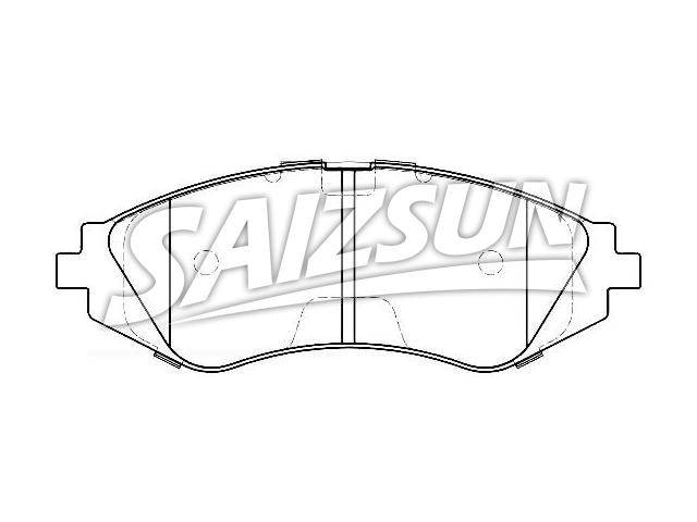 тормозная кладка Brake Pad Set:S4510019