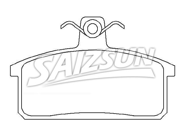 тормозная кладка Brake Pad Set:500028834