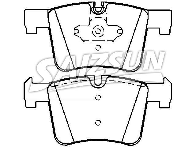 тормозная кладка Brake Pad Set:34 11 4 073 936