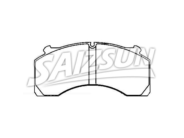 тормозная кладка Brake Pad Set:KIT225020