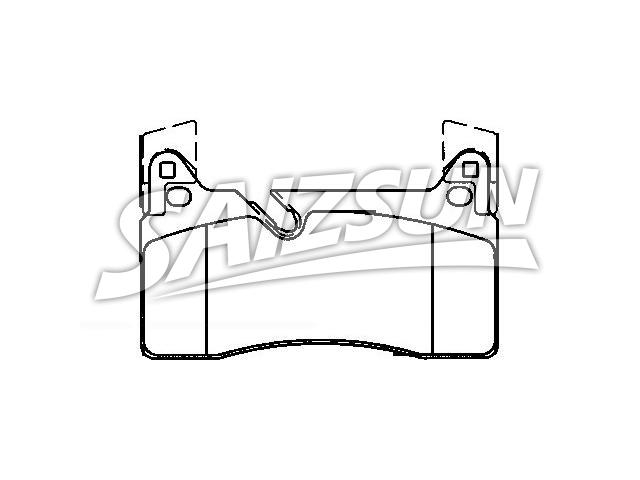 тормозная кладка Brake Pad Set:006 420 06 20