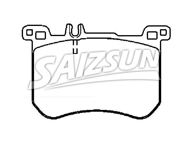 тормозная кладка Brake Pad Set:006 420 49 20