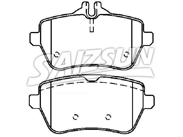 тормозная кладка Brake Pad Set:006 420 72 20