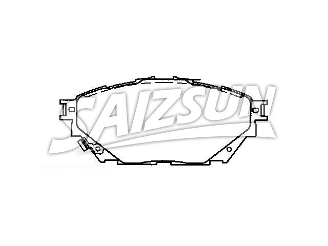 тормозная кладка Brake Pad Set:MK585738