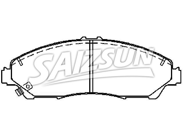 тормозная кладка Brake Pad Set:45022-TZ5-A00