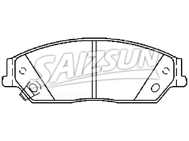 тормозная кладка Brake Pad Set:04465-06090