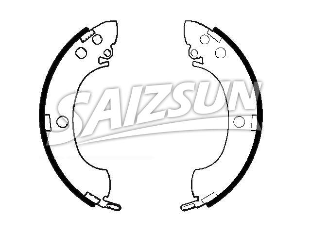 Brake Shoe Set:MB 858876