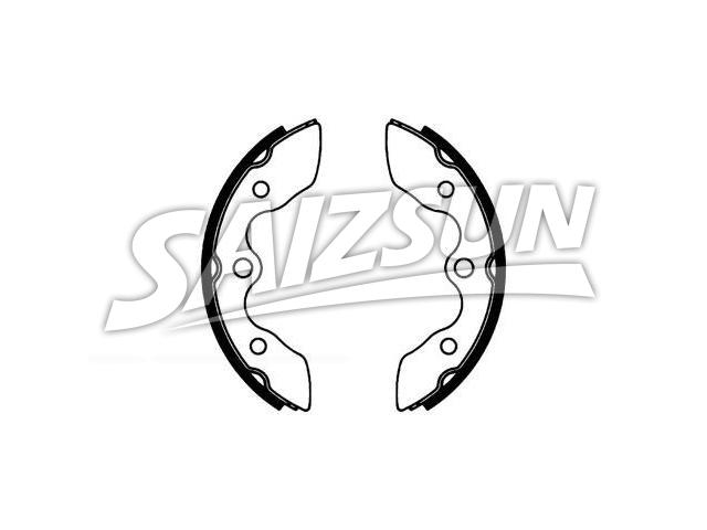 刹车蹄片 Brake Shoe Set:0710-33-310A
