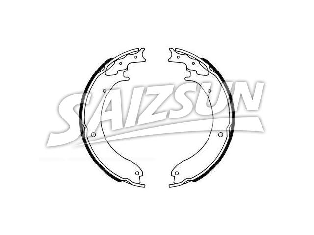 刹车蹄片 Brake Shoe Set:41060-J2025