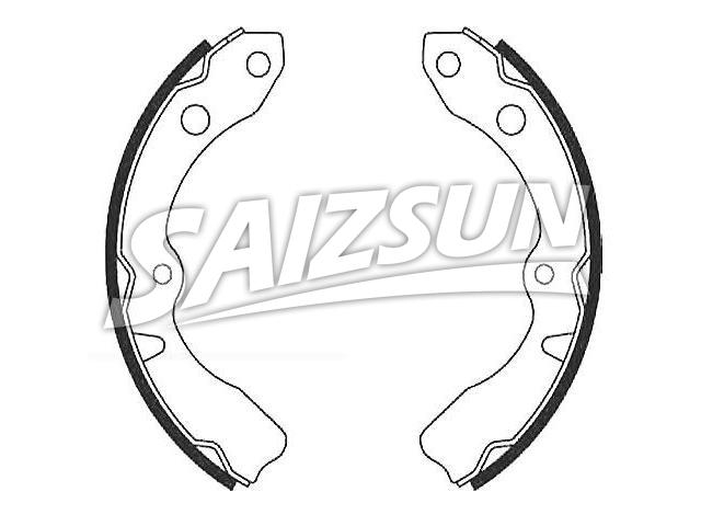刹车蹄片 Brake Shoe Set:04494-87701-000