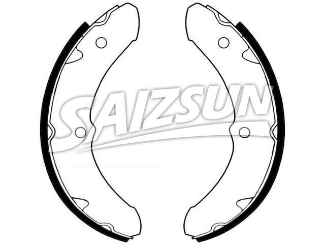 刹车蹄片 Brake Shoe Set:04494-60020