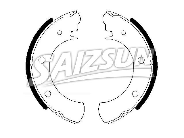 Zapata de freno Brake Shoe Set:6253-01111