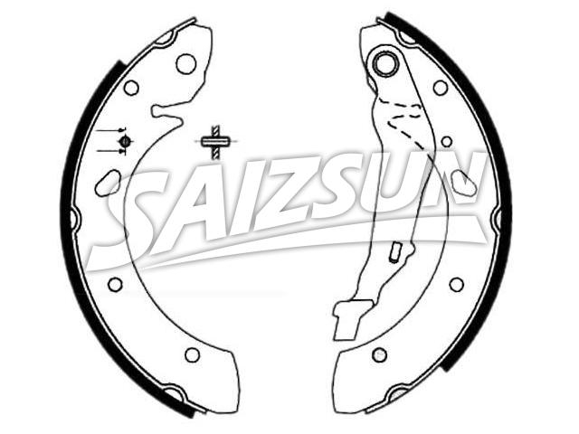 Brake Shoe Set Brake Shoe Set:04495-05020