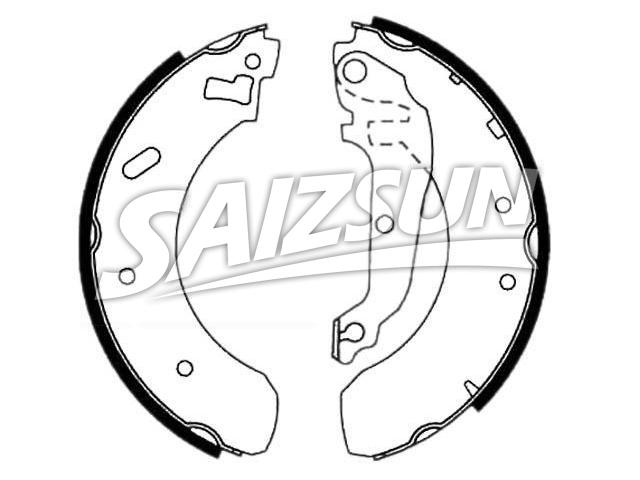 Brake Shoe Set Brake Shoe Set:GBS 90822